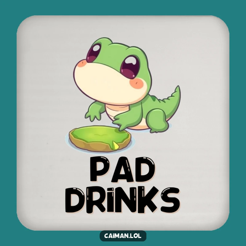 Funny Lunging Reptile Coaster: Innocent Eyes' Play, Charming Funny Gift